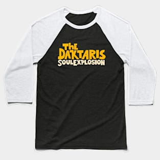 Soul Explosion Tribute: The Daktaris Funk and Afrobeat Band Design Baseball T-Shirt